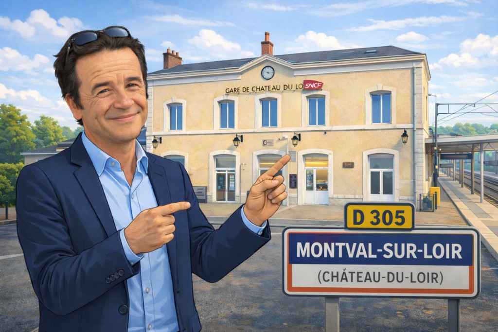 La gare, les écoles et les services